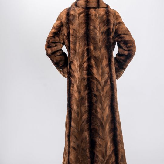 Brown Mink Fur Coat
