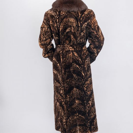 Women Mink Fur Coat