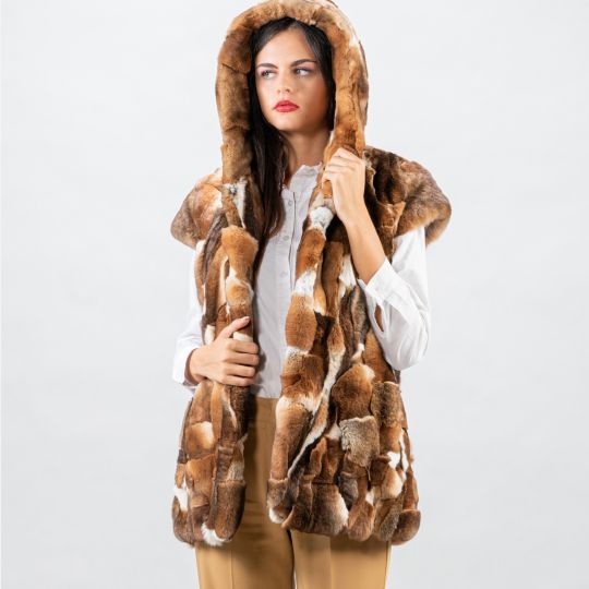 Hooded Orylag fur Vest