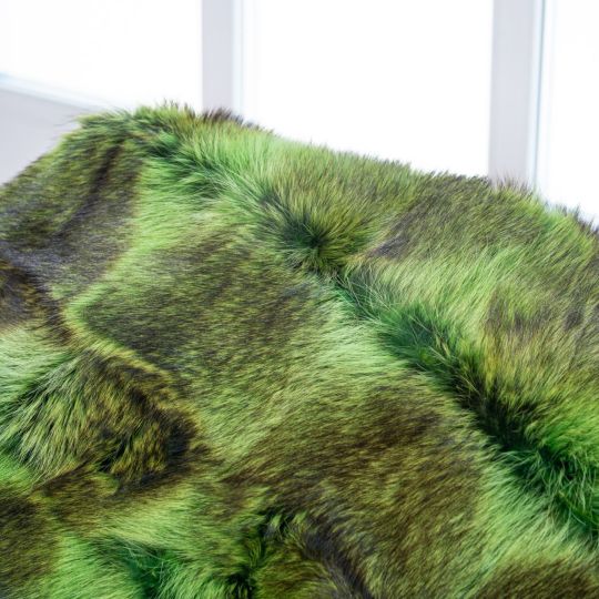 Scandinavian Mink Fur Throw Blanket